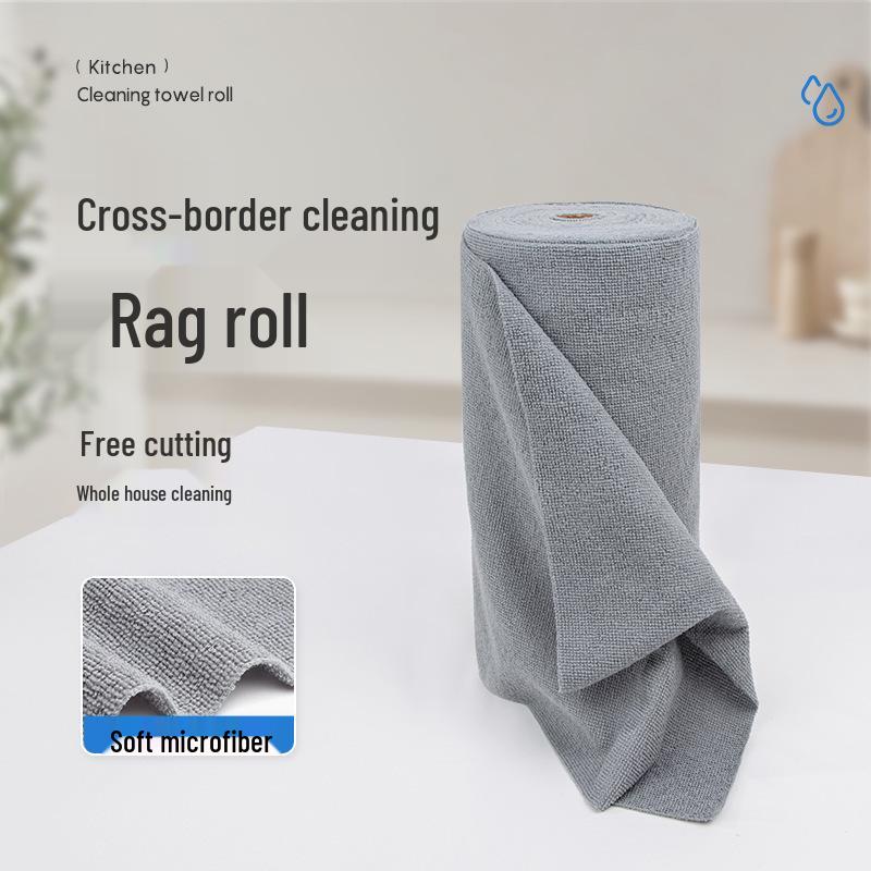 Hand-Tearable Microfiber Kitchen Towels: Absorbent, Disposable, Multifunctional Cleaning Rags