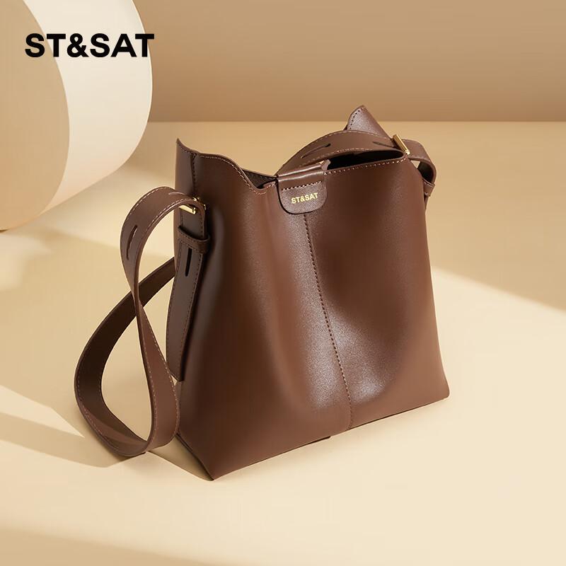 St&Sat Large Capacity Tote Bag, Shoulder Bag, Crossbody Bag, Bucket Bag, Commute Bag