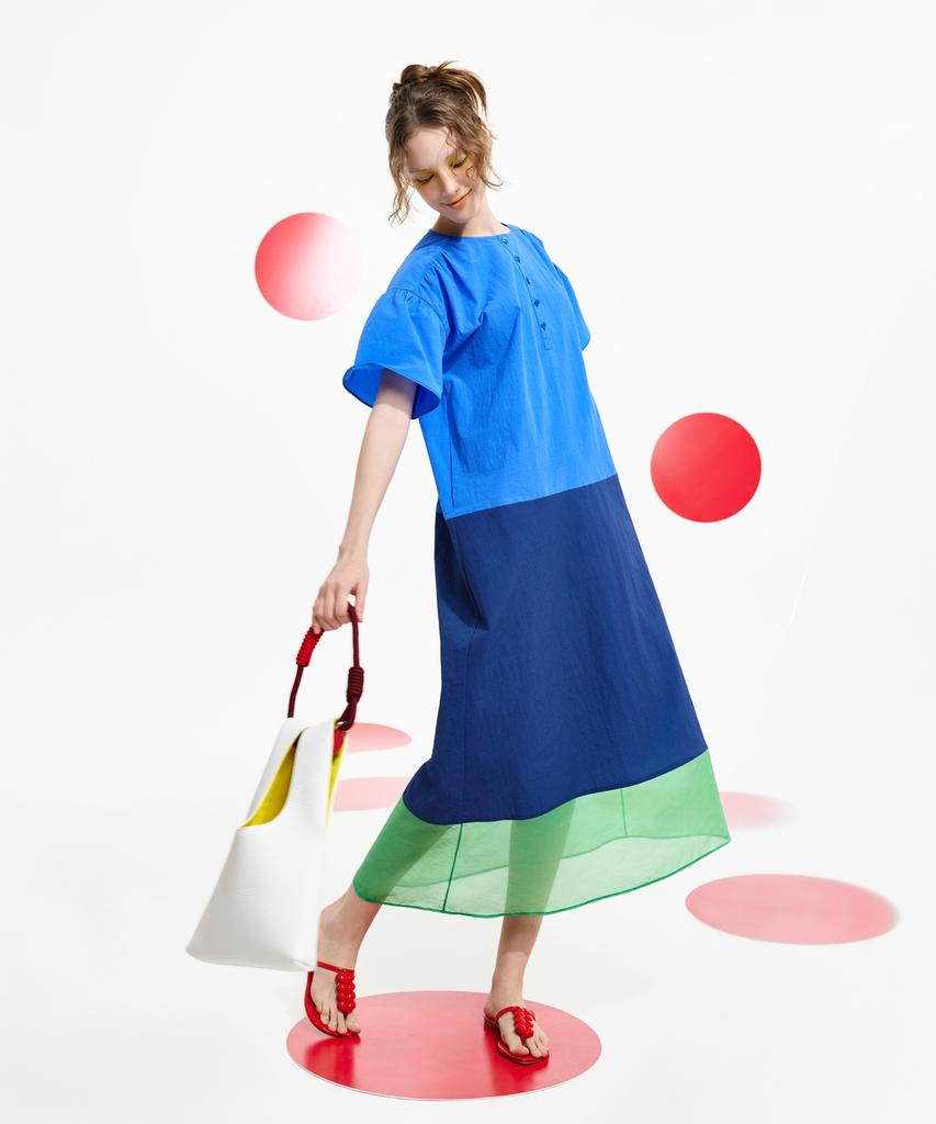 Seunoya 26Ss Air Fit Color Layer Dress