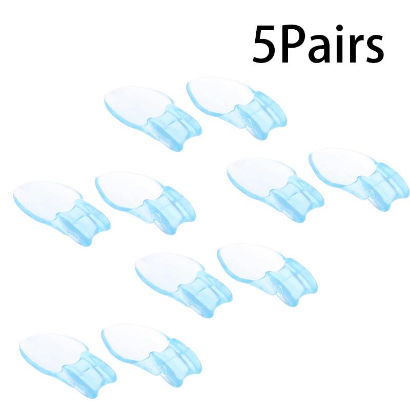 1/2/3/4/5Pairs Silicone Toe Separator Finger Feet Care Protector Toe Orthopedic Bunion Hallux Valgus Corrector Pedicure Spacer