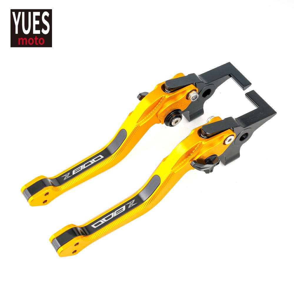 Motorcycle Accessories Short CNC Adjustable Brake Clutch Levers 3D Rhombus New Levers For Kawasaki Z800 E Version Z 800