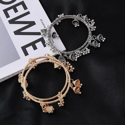 Trendiges Bohemian Goldmünzen-Armband: Vielseitiges Boho-Chic-Armband für Damen