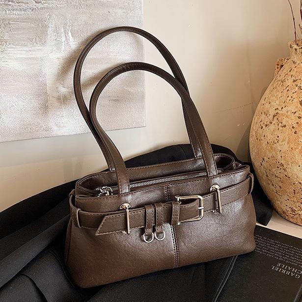 Shoulder Underarm Bag Belt Lock Bag Fashion Commuter Bag