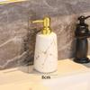 Creative Marble Texture Ceramic Toothbrush Cup Bathroom Accessories Set Soap Bottle Toothbrush Holder Soap Dish Household Tray