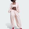adidas Originals Adilenium 5.0 Balloon Top Woven Striped Loose Funnel Neck Long Sleeve Jacket Women Jackets KY5046