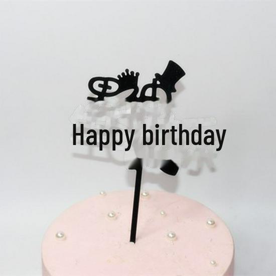 Food Grade Acrylic Cake Inserts for Birthday Wedding Decor