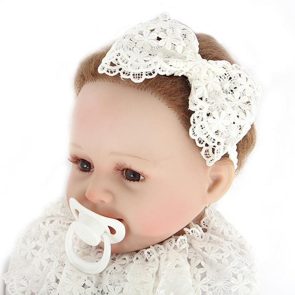 

Jenny Lace Big Ribbon Baby Hairband (6410244)