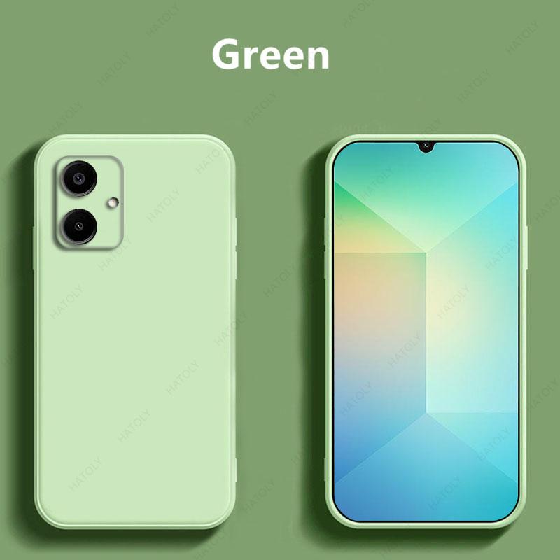 For Samsung Galaxy A06 Case For Samsung Galaxy A06 Cover Liquid Soft Silicone Shell Protective Phone Case For Samsung Galaxy A06