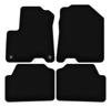 BASIC Black Velour Floor Mats For: KIa eNiro / Niro EV Crossover (2016-)