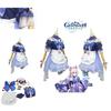 Genshin Impact Sangonomiya Kokomi Maid Cosplay Costume For Role Play And Halloween