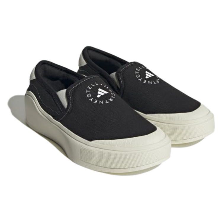 Stella McCartney x adidas Court Slip-On Core Black Dámské tenisky Obuv-Bílá HP2772