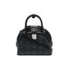 Monogramm Beschichtetes Canvas und Leder Schulter Crossbody Tragetasche Damen Taschen MWTCAXT01BK001