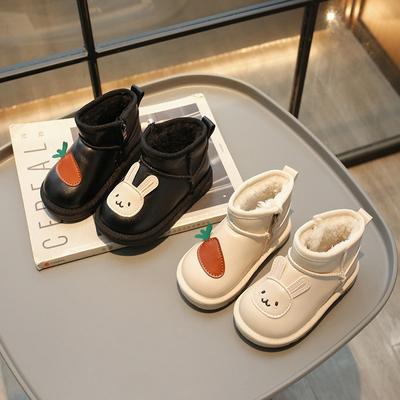 Korean Version Cute Children's Snow Boots Winter New Warm Children's Boots Short Boots