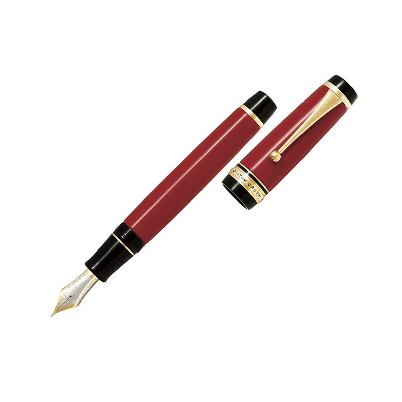 

Pilot Fountain Pen Custom URUSHI Vermilion B (Сміливий)