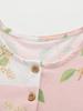 Malwee Girls' European-American Summer Princess Dress - Round Neck, Short Sleeve
