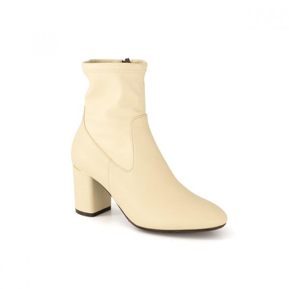 DakS Women S Comfort Ankle Stretch bootS dlb406lS35 250/IVORY (LS35)