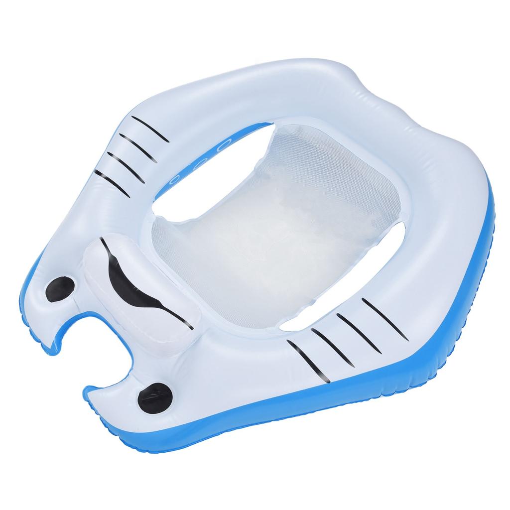 Aufblasbare Poolliege PVC Tragbar Niedlich Erwachsene Poolstuhl Lounge Geburtstagsgeschenk Für Wasserpark