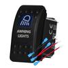 12v/24v Blue Led Light 5 Pin On Off SPST Rocker Switch 7 Pin On Off On ARB Carling Style Car Boat Waterproof Pump Push Switch