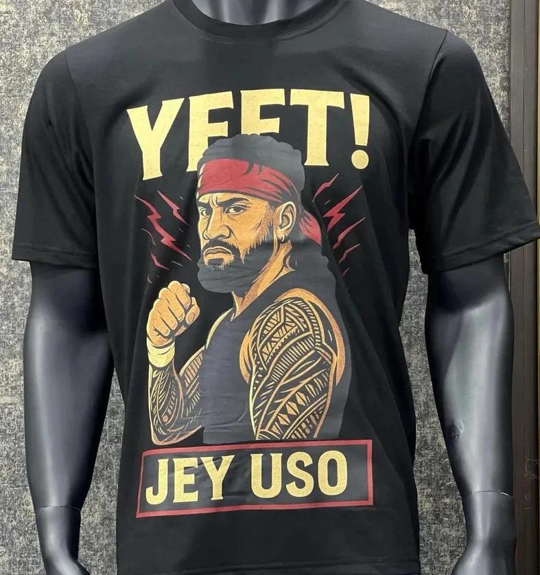 WWE Jey Uso Yeet Shirt Wrestling Shirt Gifts Jey Uso Fan T-shirt 2026 S