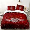 FC Spartak Moskau 3-teiliges Set Perfekt für das Schlafzimmer Bequemes Bettwäsche-Set enthält einen Bettbezug und zwei Kissenbezüge Ideales Geburtstags- oder Weihnachtsgeschenk