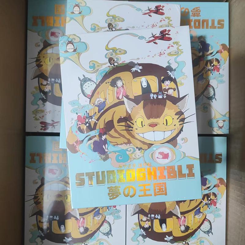 New Genuine Hayao Miyazaki Card Fairy Tales Classic Childhood Memories Cherished Anime Game Collection Card Children's Toy Gift