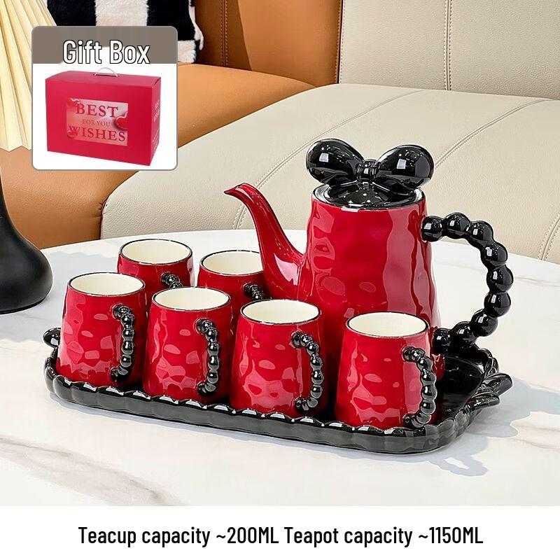 Cream Style Ceramic Drinking Cup Set