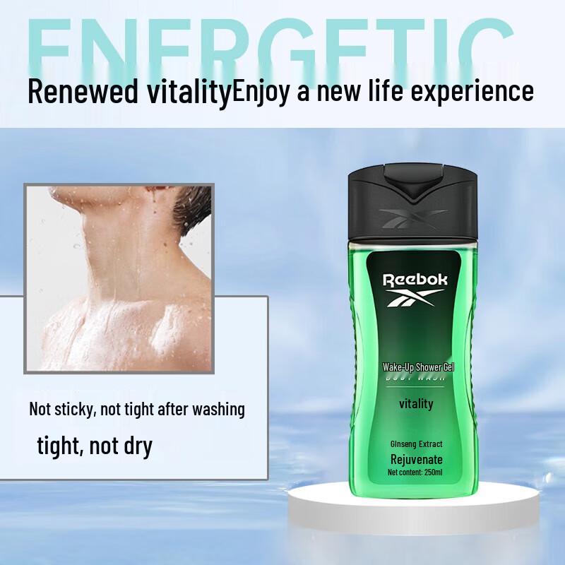 Reebok Men's Vitality Refreshing Shower Gel