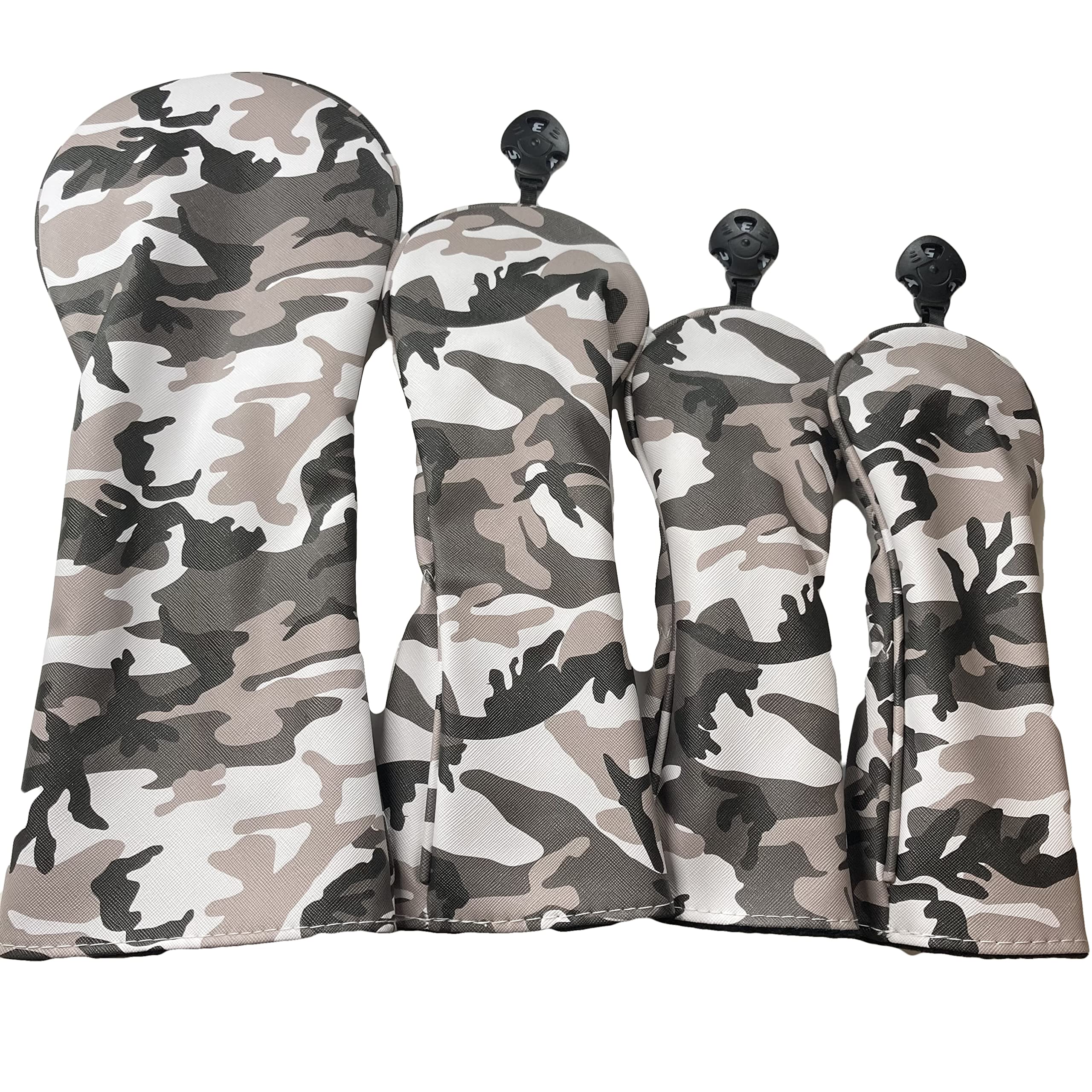 

Camouflage head cover set of 4, 4 colors to choose from, DR1FW1UT2 (gray)
