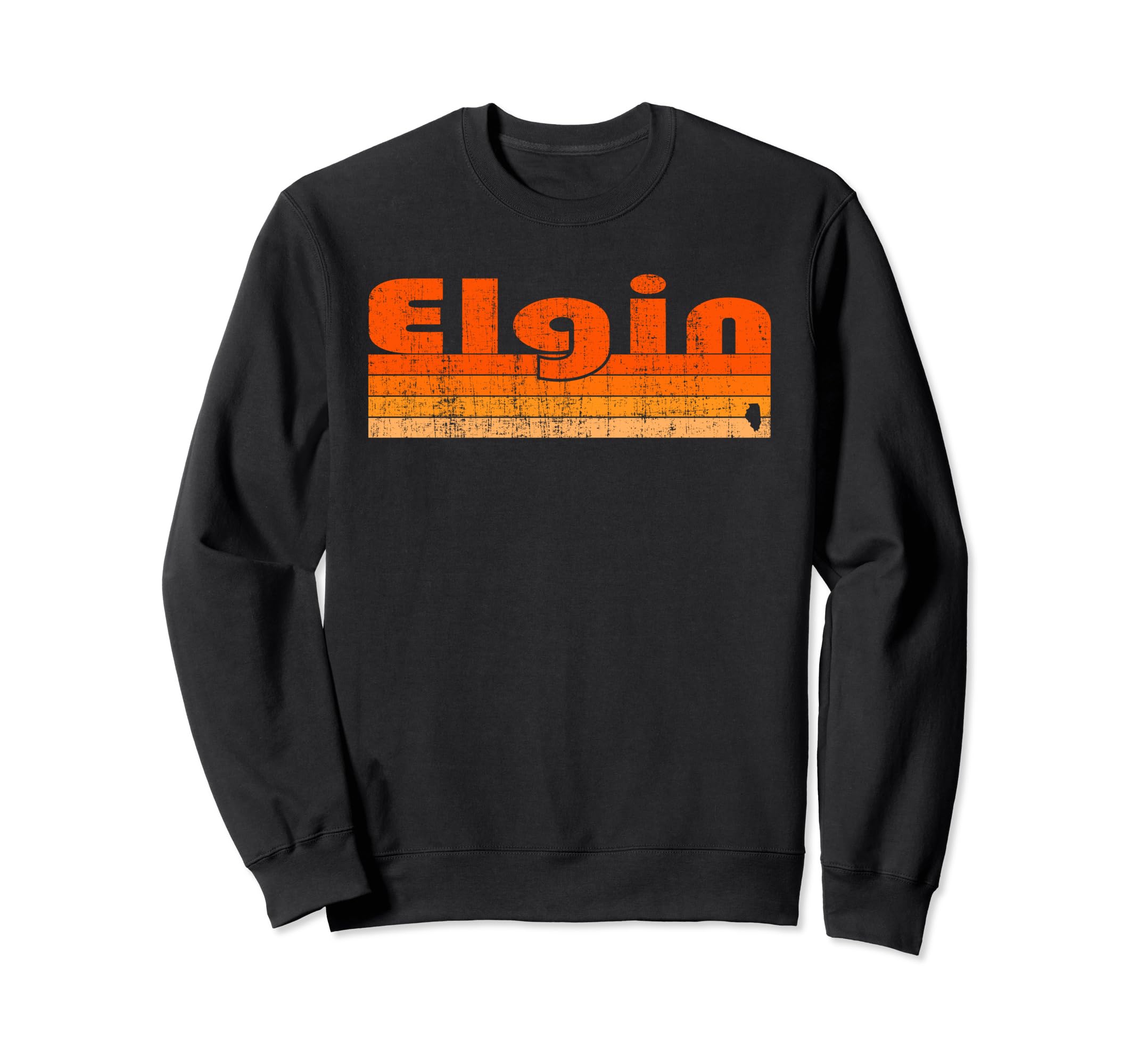 

Толстовка Elgin Illinois в стиле ретро 80-х