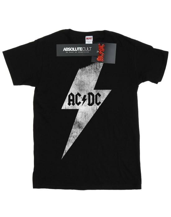 AC/DC Girls Lightning Bolt Cotton T-Shirt