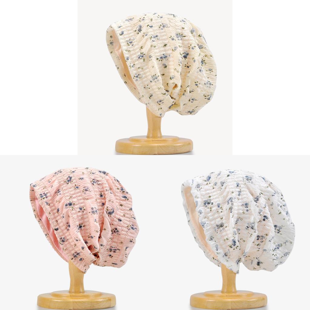 Dune Ditsy Flower Print Spring Womens Breathable Cotton Beach Sun Hat For Travel And Garden