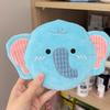 Relieve Boredom Soft Dog Plush Flying Disc Bite-resistant Pet Interactive Sound Toy  Pet Play