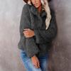 Jackets For Women Casual Fleece Fuzzy Faux Shearling Warm Winter Outwear Jackets Shaggy Coat