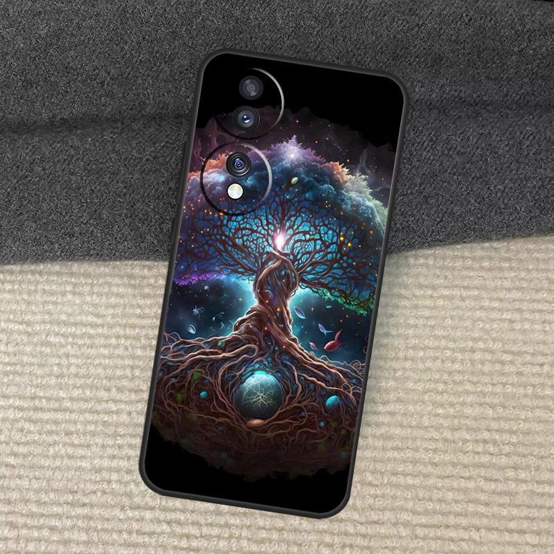 

Tree of Life Space Galaxy Stars Case For Honor Magic 7 5 6 Pro Honor 200 Pro 50 70 90 Lite X8b X9a X8a X8 X9 X9c X9b Cover Honor 200
