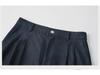 [In Stock] Plus Size Women's Retro Denim-Look Top & Wide-Leg Pants Summer Slimming Set 6160