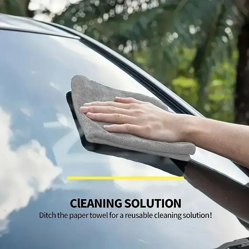 1/50PCS Microfiber Cleaning Cloths Lint Free Microfiber Cleaning Towel Cloths Reusable Cleaning Towels Absorbent for Car Window