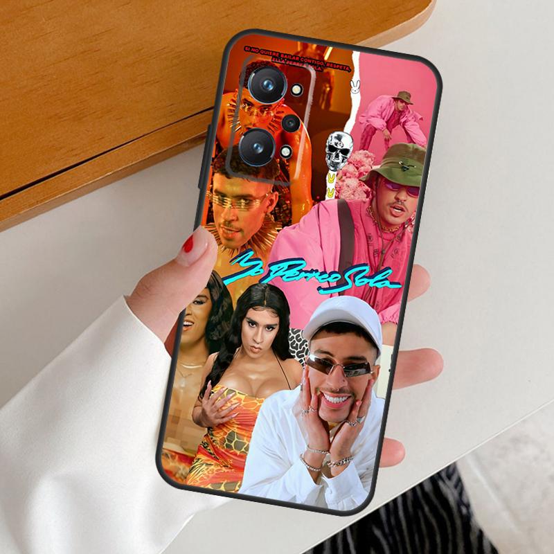 Yo Perreo Sola Bad Bunny Maluma For Realme 12 Pro Plus 11 10 9 C67 C55 C53 C51 C31 C35 C33 C30 C21Y C25s GT5 GT Neo 6 Case