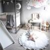 Soft, Round Play Mat, Rug, Play Area, Play Area for Baby Crawling, Play Mat, Circle Mat, Thick, Kids' Play Mat, Suitable for All Seasons, with