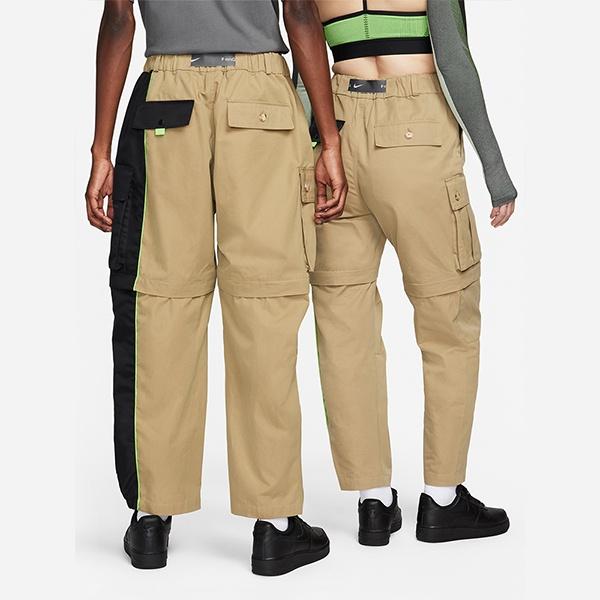 Nike Pantaloni Cargo Convertibili X Feng Chen Wang Pro Taglia Asiatica 'Khaki Nero' Uomo DV4005-255