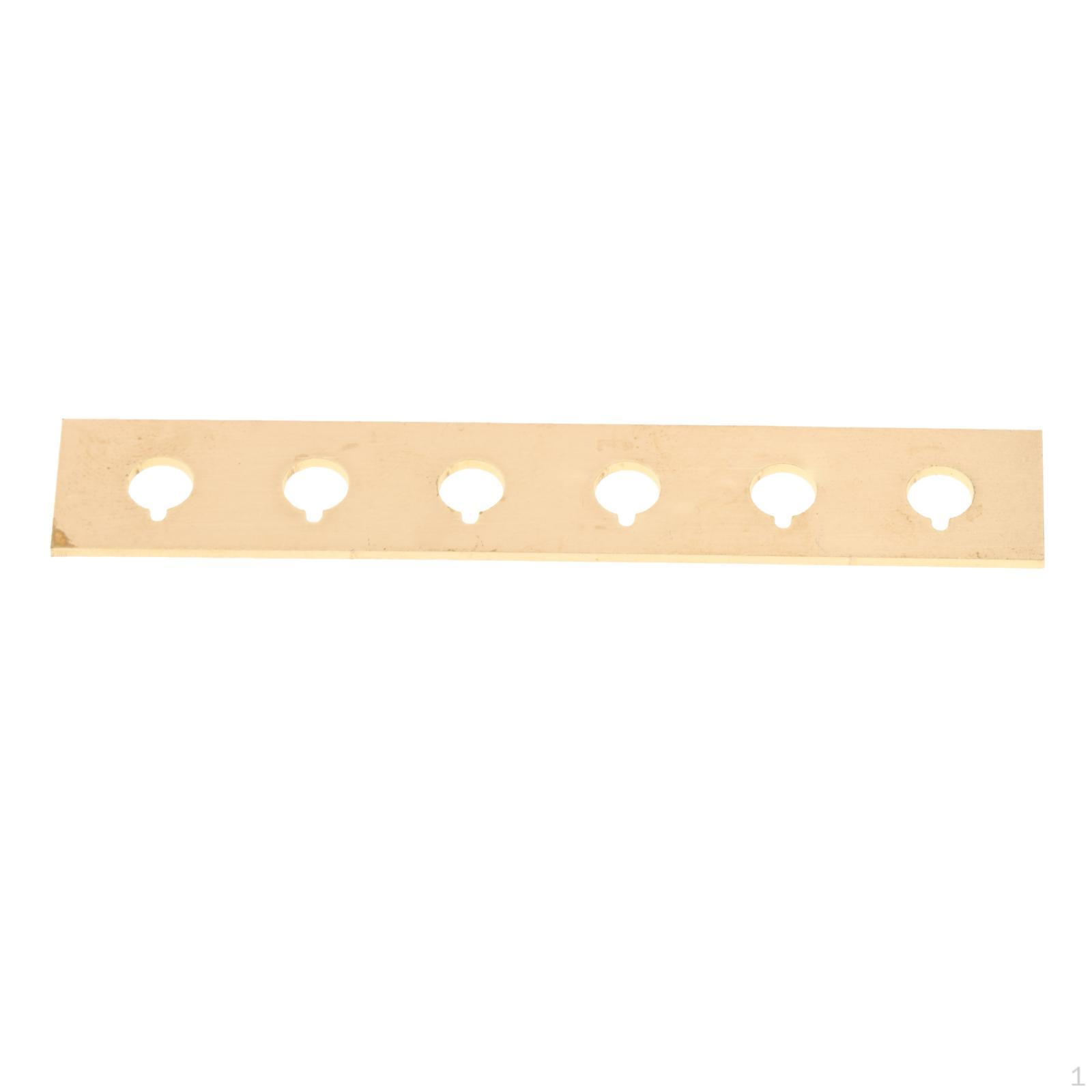 Guitar Bridge Replacement for Acoustic Guitars - Enhanced Stability and Performance 6.95cm