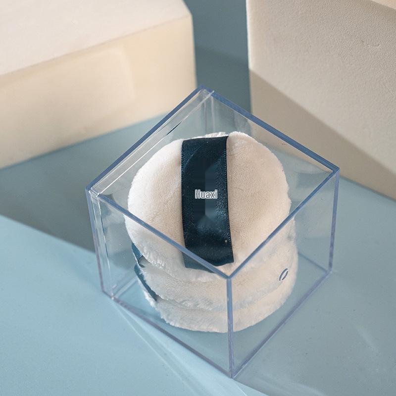 

Мягкая бархатная двухсторонняя пуховка для макияжа