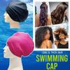 Soft Waterproof Swim Cap Elastic Snorkeling Cap Silicone Swim Headgear  Prevent Chlorine Irritation