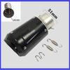 Motorcycle Exhaust Pipe Universal 51mm 60mm for Racing tubo escape escapamento de moto CBR600F MT07 Z800 R6
