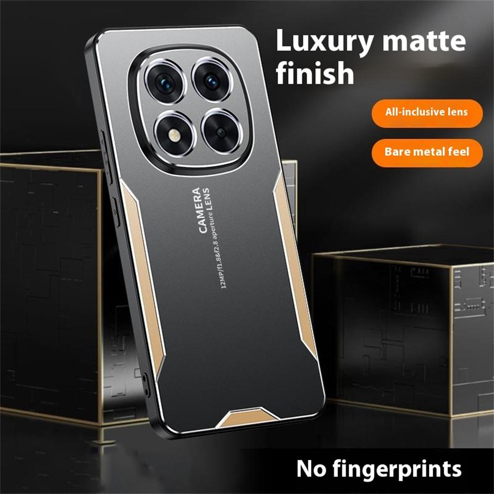 For Xiaomi Redmi Note 15 Pro 5G Phone Case Aluminium Alloy TPU PC Back Cover