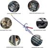 VOFUN-Industrial Extensible Stainless Steel Air Blow Nozzle,Pneumatic Air Compressor Accessories Tool