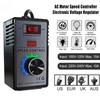 Contrôleur de Vitesse de Moteur AC 110V ou 220V Régulateur de Tension Électronique LED Régulation de Température et de Lumière Prise US EUR UK AUS