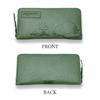 PEANUTS SNOOPY Round Zip Long Wallet, Camel, 73053, Cowhide, Italian Leather, Unisex (Camel)
