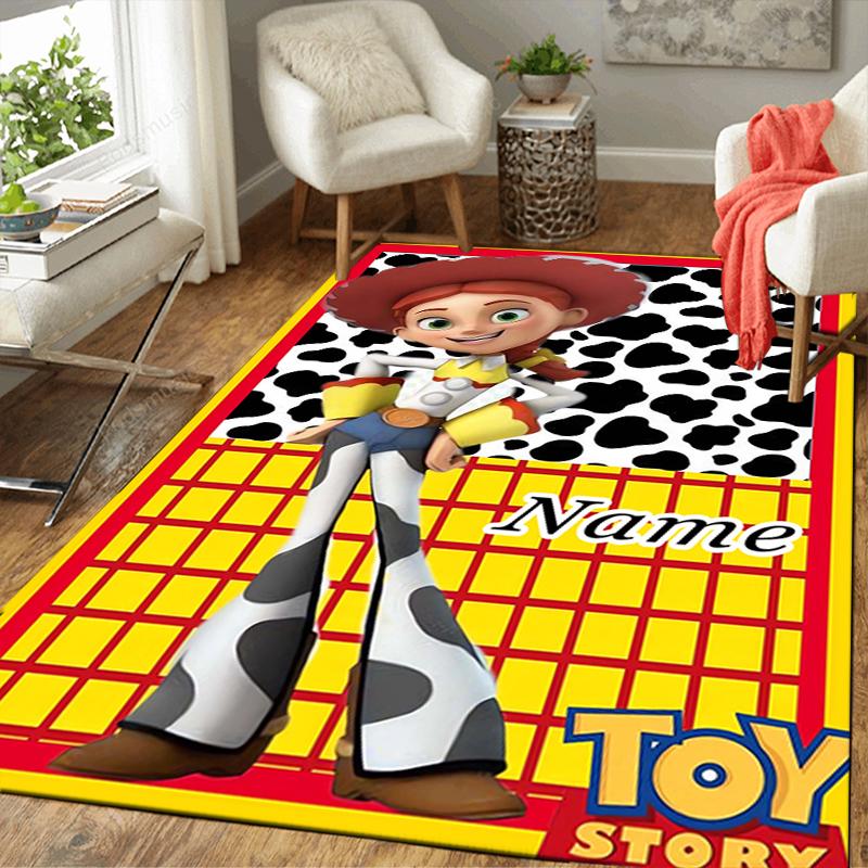 Custom 1Pc Toy Story Characters Rug Office Carpet Indoor Outdoor Entrance Doormat Nonslip Soft And Comfortable Living Room D916332