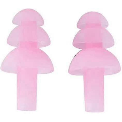 6 Pairs Gel Swimming Or Sleeping Ear Plugs With Separate Packing Case Soft