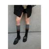 Ladies Spring and Autumn Lovely Sweet Breathable Sweat Absorption College Wind Calf Pile Socks